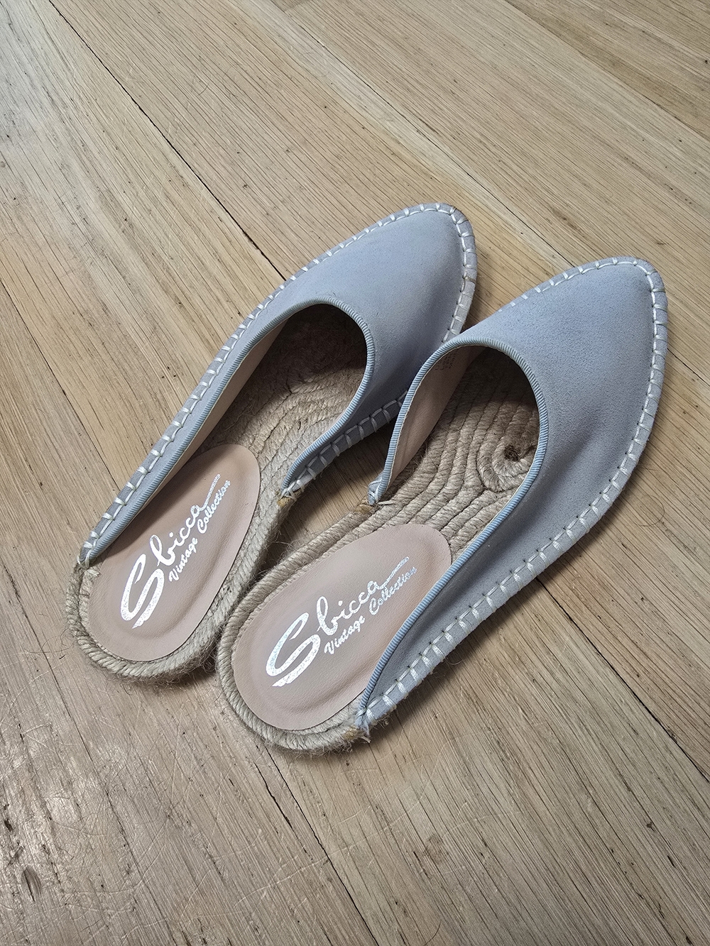 Sbicca Suede Espadrille Mules